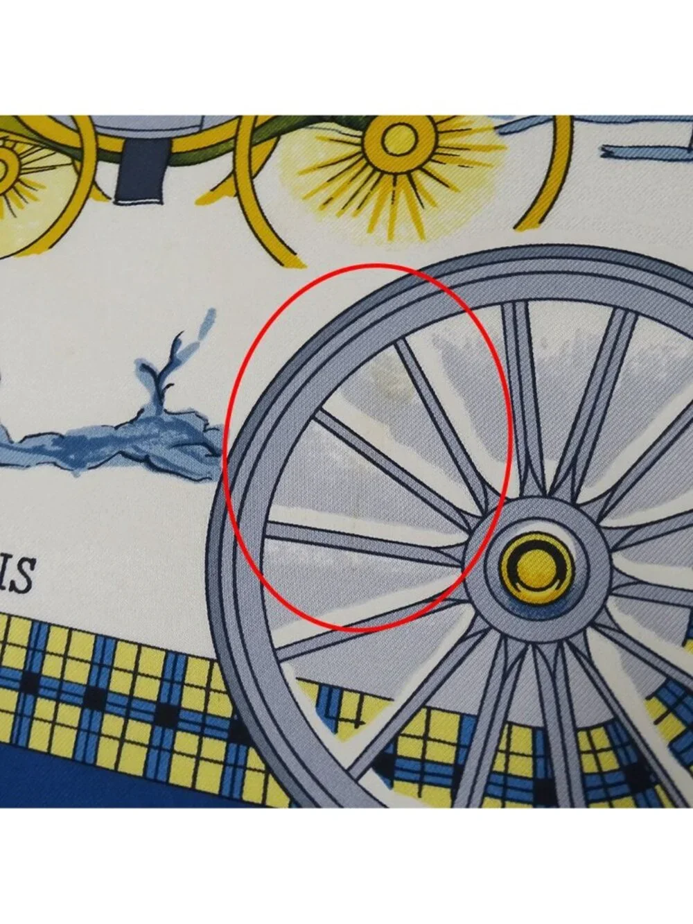 Hermes Scarf Carre 90 L'hiver en Poste Winter Mail Silk Blue